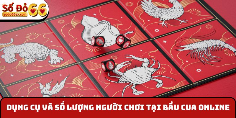 Dụng cụ, số lượng người chơi tại bầu cua online
