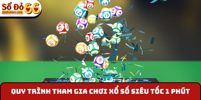 Quy trình tham gia chơi Xổ số siêu tốc 1 phút